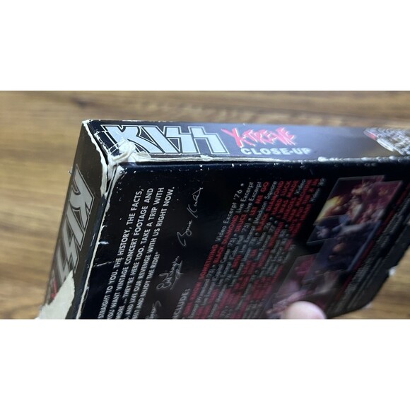 KISS - 7 VHS VIDEO TAPE LOT - '70s, '80s & '90s -  GOOD CONDITION. Tested - Picture 8 of 16